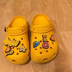 Justin Bieber limited edition crocs!worn twice only!